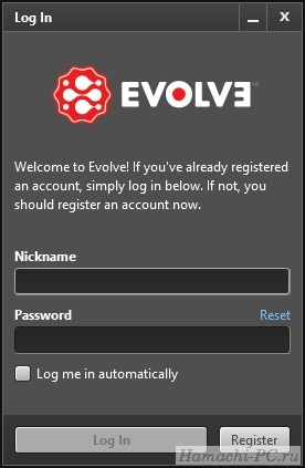 Программа Evolve Программа Evolve