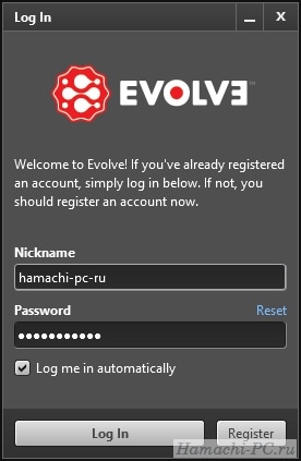 Программа Evolve Программа Evolve