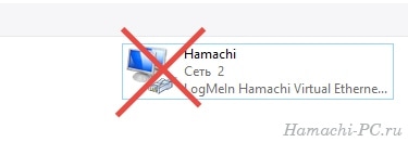Hamachi network interface драйвер не установлен